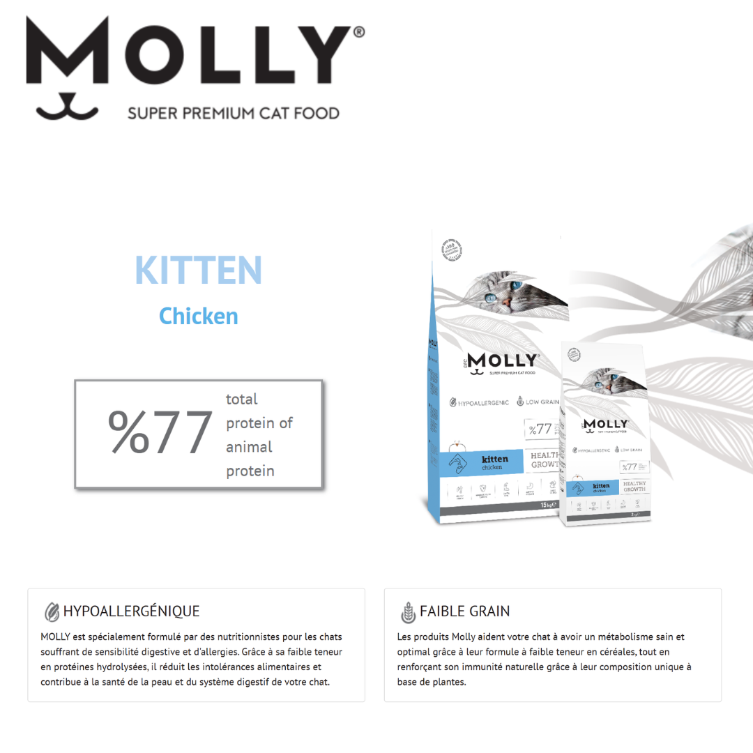 Molly Kitten Chicken Chat 2 Kg