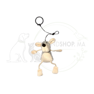 Bubimex Peluche chien avec cat 9cm