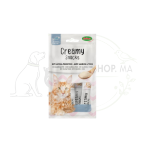 Bubimex Creamy Snacks Chat x4 thon/saumon