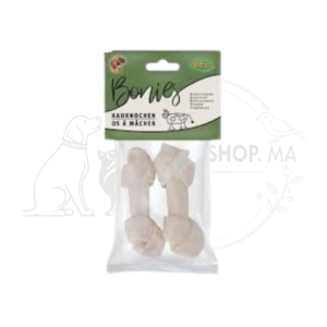 BUBIMEX Os noué x2 11cm blanc