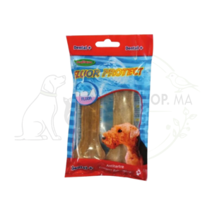 BUBIMEX Os à mâcher au fluor 13cm x2