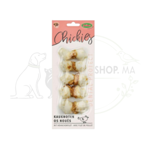 BUBIMEX Os noué x5 poulet S 50g blanc