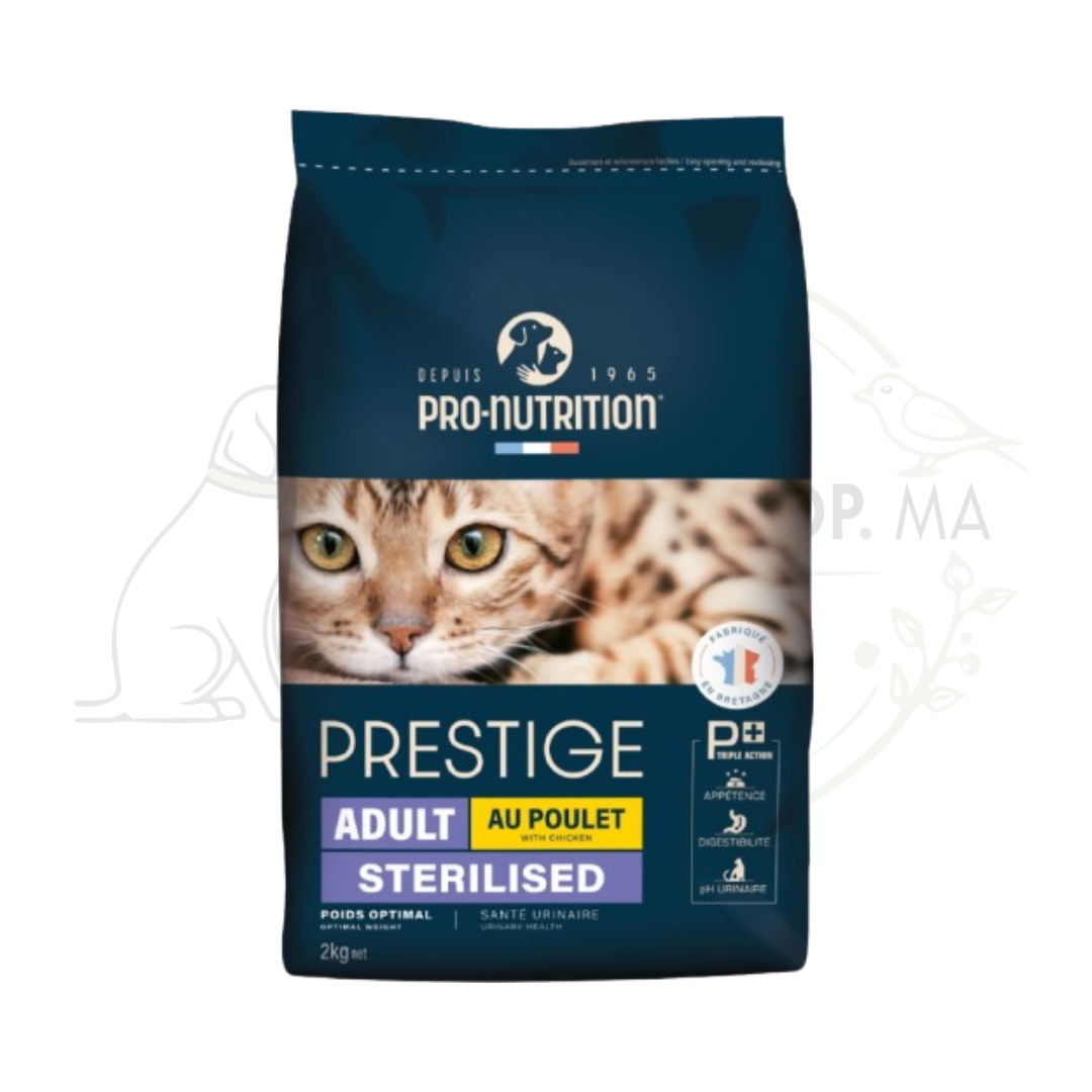 PRESTIGE ADULT STERILIZED AU POULET 4X2KG