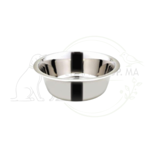 Gamelle inox chien chat 750ml Ø15cm