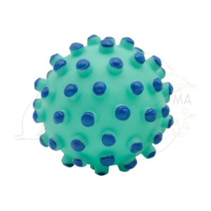 BUBIMEX Balle à picots vinyle jouet chien Ø6.5cm