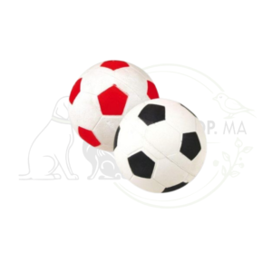 Bubimex Ballon foot, gomme, Ø6cm