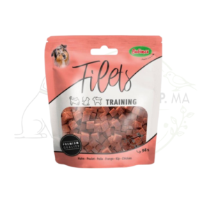BUBIMEX Training Treats filets de poulet 50g